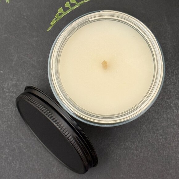 BBW Coastal Watermelon White Barn Bath & Body Works Mason Jar Single Wick Candle - Picture 6 of 10